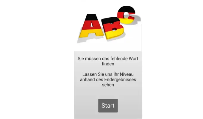 Deutsch lernen android App screenshot 1